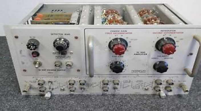 The Tennelec TC-200, The laboratory standard in linear amplifiers during the 1960s. 